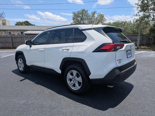 Super White 2020 Toyota RAV4 XLE