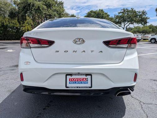 Quartz White Pearl 2018 Hyundai SONATA SEL