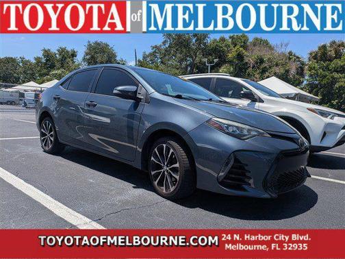 Slate Metallic 2018 Toyota Corolla SE