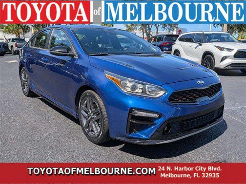 Deep Sea Blue 2021 Kia Forte GT-Line