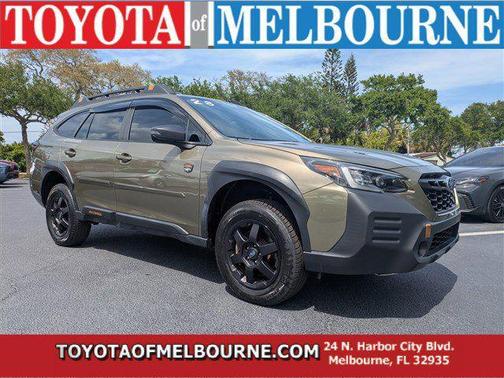 Autumn Green Metallic 2023 Subaru Outback Wilderness