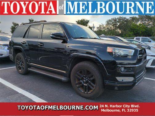 Midnight Black Metallic 2020 Toyota 4Runner Nightshade Special Edition