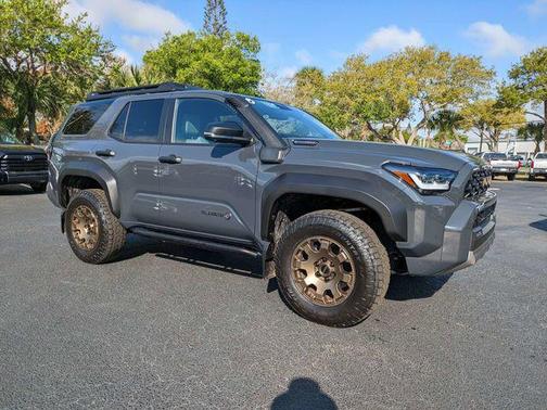 Gray 2025 Toyota 4Runner Hybrid Trailhunter