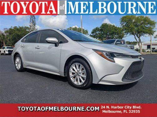 Classic Silver Metallic 2021 Toyota Corolla LE