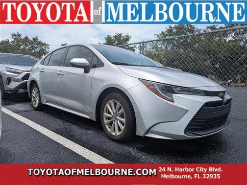 Classic Silver Metallic 2023 Toyota Corolla LE
