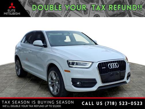 White 2015 Audi Q3 2.0T Premium Plus