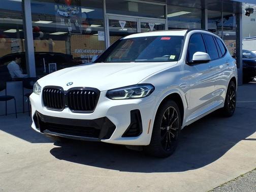 White 2022 BMW X3 xDrive30i