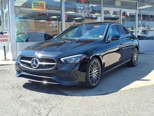Black 2024 Mercedes-Benz C-Class C 300 4MATIC
