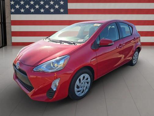 Absolutely Red 2016 Toyota Prius c One