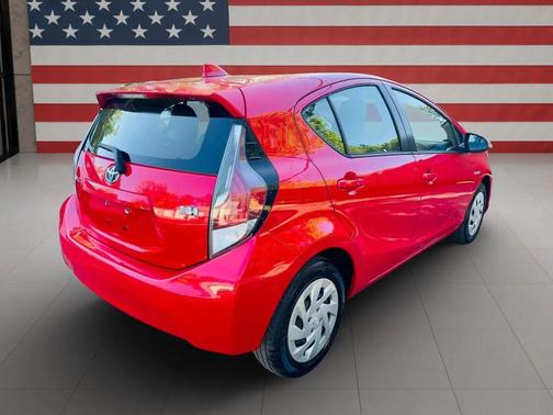Absolutely Red 2016 Toyota Prius c One
