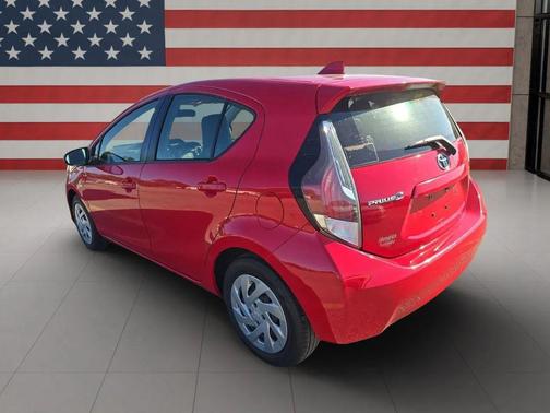 Absolutely Red 2016 Toyota Prius c One