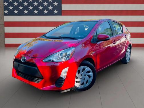 Absolutely Red 2016 Toyota Prius c One