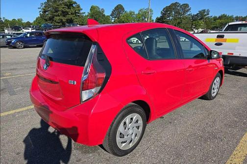 Absolutely Red 2016 Toyota Prius c One