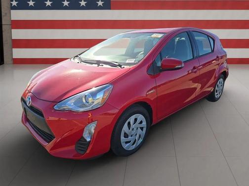 Absolutely Red 2016 Toyota Prius c One