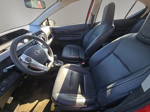 Absolutely Red 2016 Toyota Prius c One