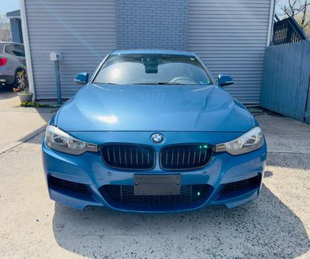 Blue 2015 BMW 328 i