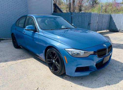 Blue 2015 BMW 328 i