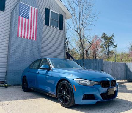 Blue 2015 BMW 328 i