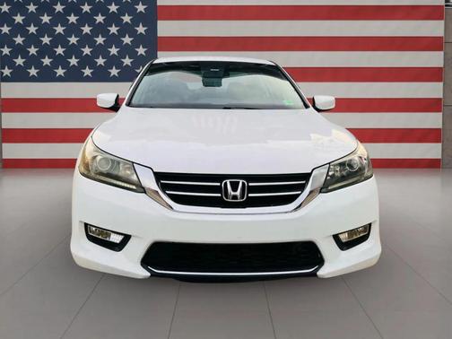 White Orchid Pearl 2013 Honda Accord Sport