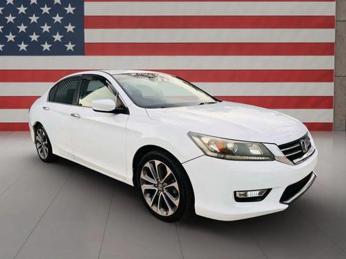 White Orchid Pearl 2013 Honda Accord Sport