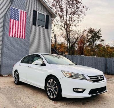 White Orchid Pearl 2013 Honda Accord Sport