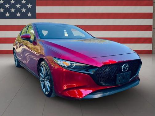 Soul Red Crystal Metallic 2019 Mazda Mazda3 FWD w/Preferred Package