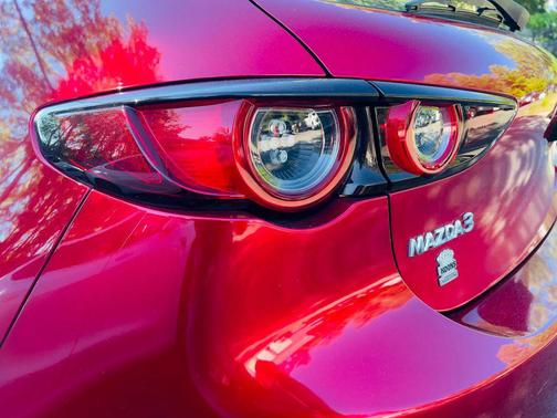 Soul Red Crystal Metallic 2019 Mazda Mazda3 FWD w/Preferred Package