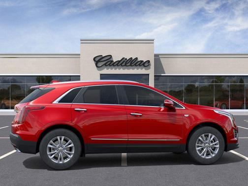 Radiant Red Tintcoat 2026 Cadillac XT5 Luxury