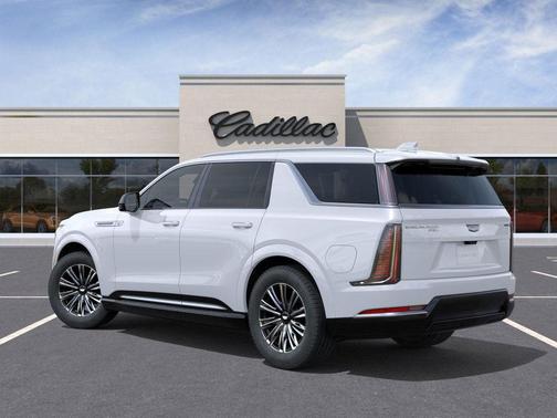 Vibrant White Tricoat 2026 Cadillac Escalade IQL Luxury