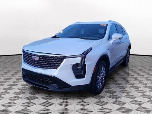 Crystal White Tricoat 2024 Cadillac XT4 Premium Luxury