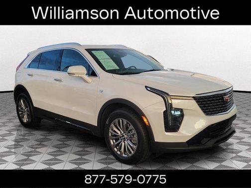 Crystal White Tricoat 2024 Cadillac XT4 Premium Luxury