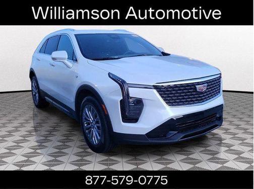 Crystal White Tricoat 2024 Cadillac XT4 Premium Luxury