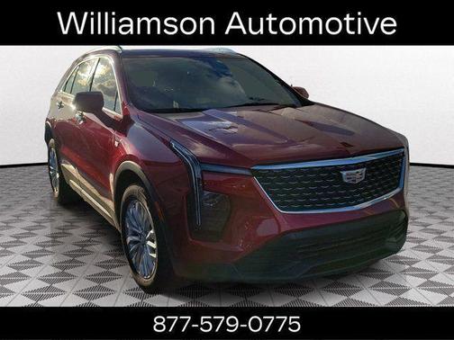 Radiant Red Tintcoat 2024 Cadillac XT4 Luxury