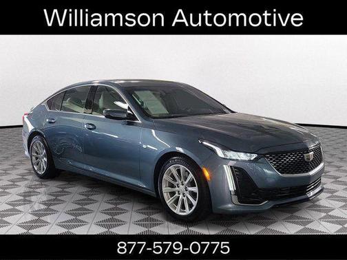 Midnight Steel Metallic 2023 Cadillac CT5 Luxury
