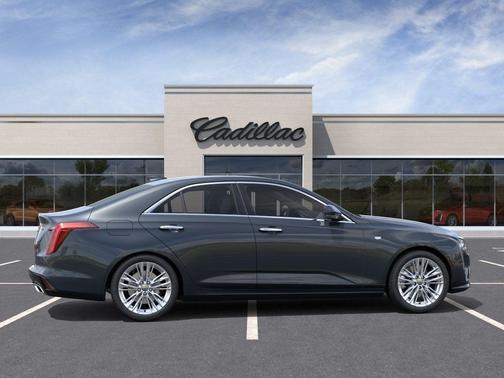 Deep Space Metallic 2026 Cadillac CT4 Premium Luxury RWD