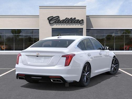 Vibrant White Tricoat 2026 Cadillac CT5 Premium Luxury