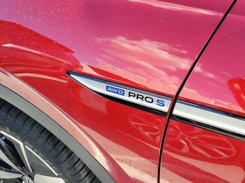 Red/Red 2023 Volkswagen ID.4 AWD Pro S