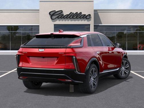 Radiant Red Tintcoat 2025 Cadillac LYRIQ Luxury