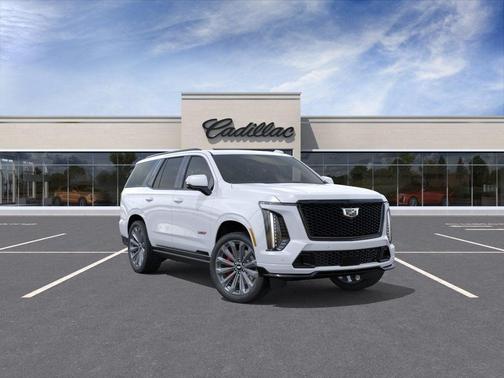 Vibrant White Tricoat 2026 Cadillac Escalade V-Series