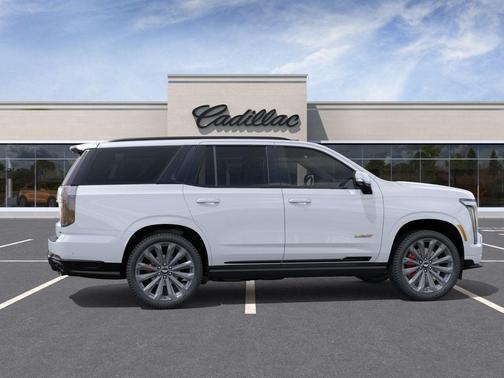 Vibrant White Tricoat 2026 Cadillac Escalade V-Series
