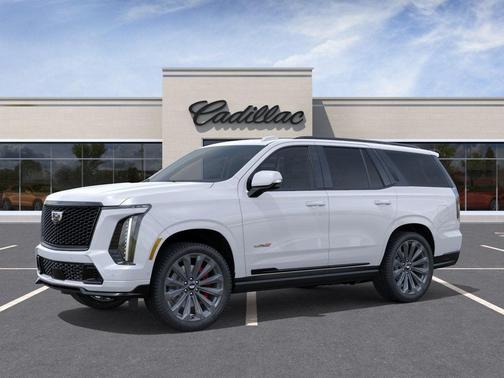 Vibrant White Tricoat 2026 Cadillac Escalade V-Series