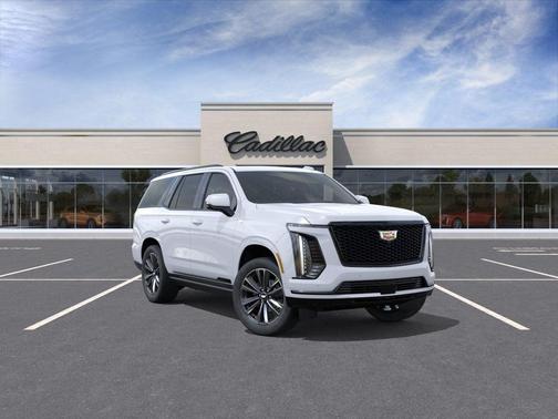 Vibrant White Tricoat 2026 Cadillac Escalade Sport