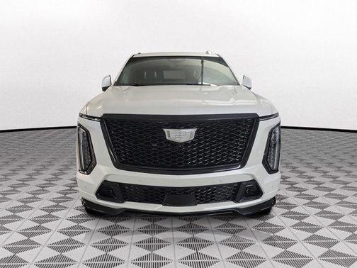 Crystal White Tricoat 2025 Cadillac Escalade V-Series