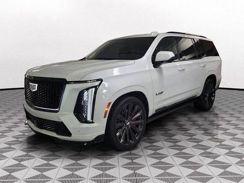 Crystal White Tricoat 2025 Cadillac Escalade V-Series