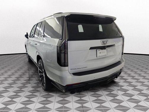 Crystal White Tricoat 2025 Cadillac Escalade V-Series