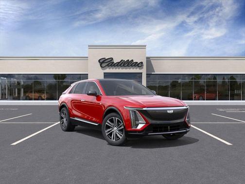 Radiant Red Tintcoat 2025 Cadillac LYRIQ Luxury