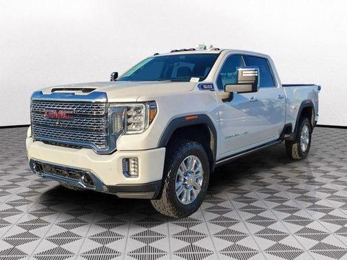 White Frost Tricoat 2023 GMC Sierra 2500 Denali