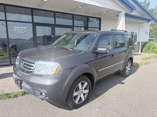 Dark Amber Metallic 2013 Honda Pilot Touring