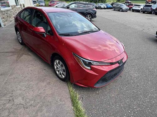 Barcelona Red Metallic 2020 Toyota Corolla LE