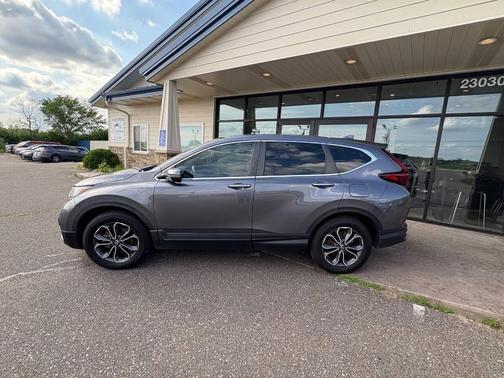 Modern Steel Metallic 2021 Honda CR-V AWD EX